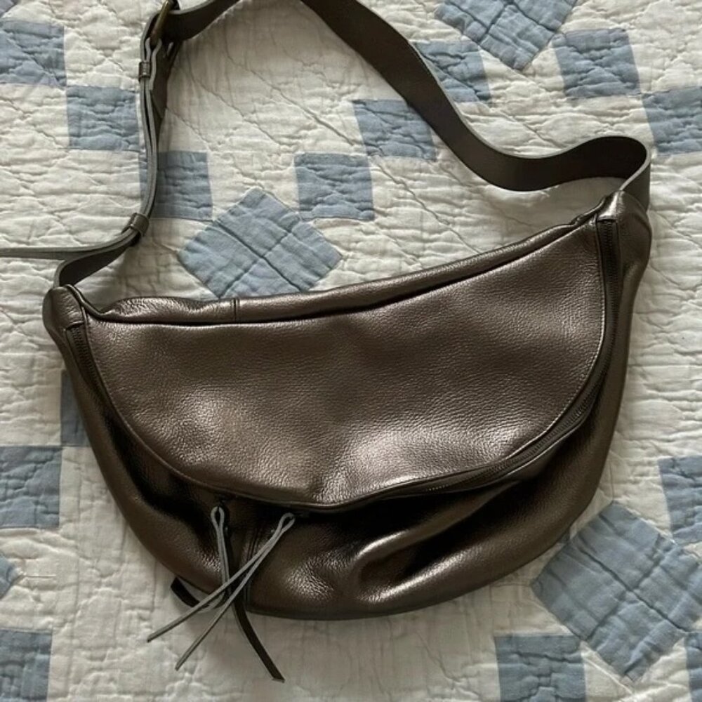 Laroll Oversized Leather Sling Bag